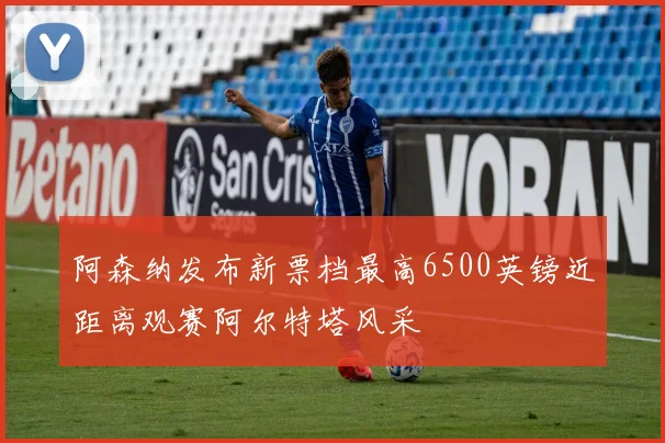 阿森纳发布新票档最高6500英镑近距离观赛阿尔特塔风采